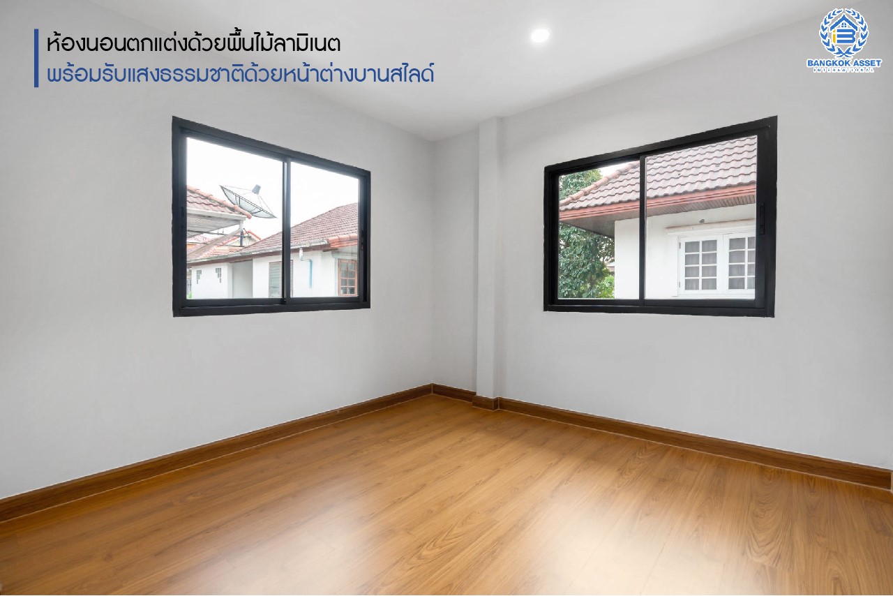 บ้านมือสองตกแต่งใหม่ ม.มณียา3 รัตนาธิเบศร์-ท่าอิฐ แบรนด์ Property Perfect หลังใหญ่ เนื้อที่  63 ตร.ว. ฟังก์ชั่นครบ! 4 ห้องนอน (มีห้องนอนชั้นล่าง) 2 ห้องน้ำ 2 ที่จอดรถ บนทำเลที่ดีที่สุด! เชื่อมต่อถ.รัตนาธิเบศร์ และถ.ราชพฤกษ์ ใจกลาง 2 เซ็นทรัลฯ ใกล้ MRT "สถานีบางรักน้อยท่าอิฐ"...